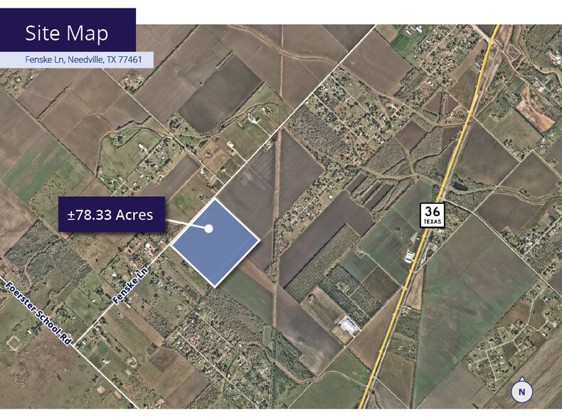 0 Fenske Ln, Needville, TX à vendre - Photo de l’immeuble – Image 2 sur 5