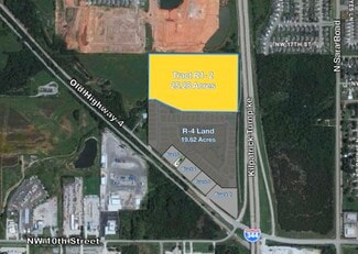 Plus de détails pour Old HWY 4 & Kilpatrick Turnpike - Tract R1-2, Yukon, OK - Terrain à vendre