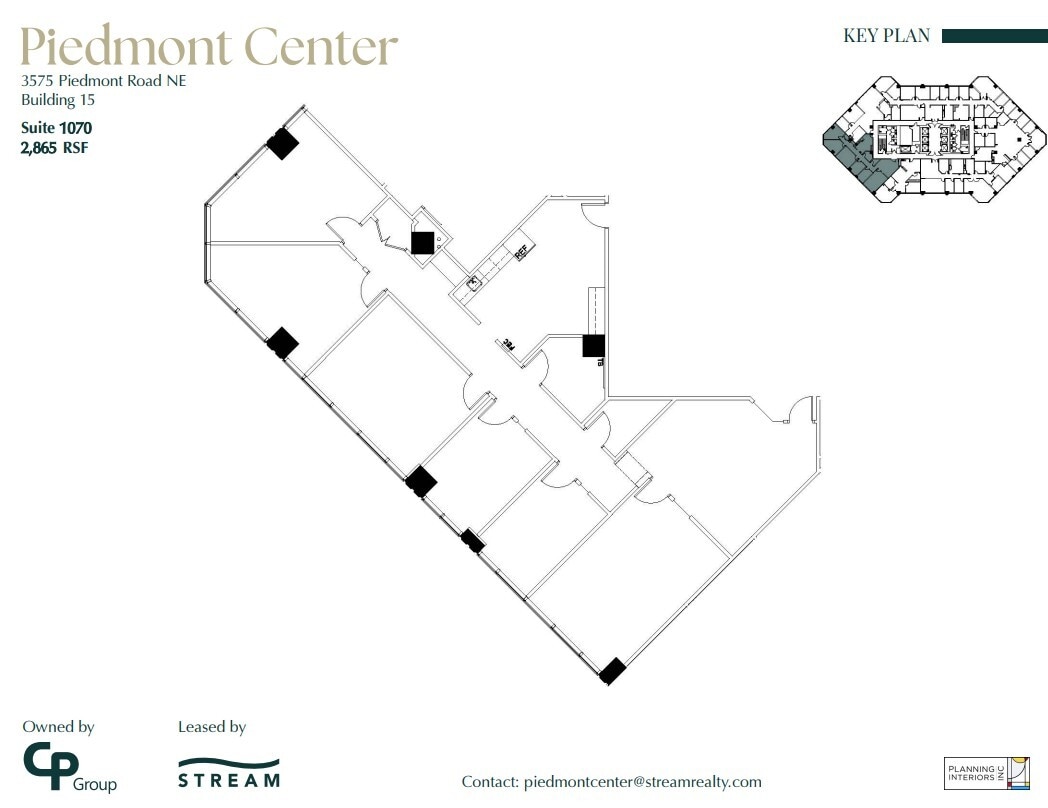 3495 Piedmont Rd NE, Atlanta, GA à louer Plan d’étage– Image 1 sur 1