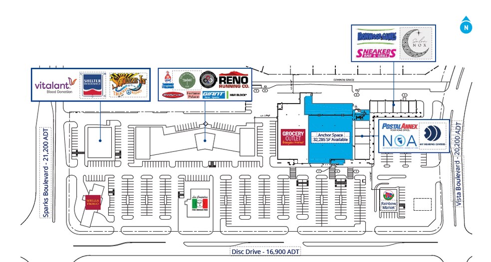 1200-1390 Disc Dr, Sparks, NV à louer - Plan de site – Image 1 sur 1