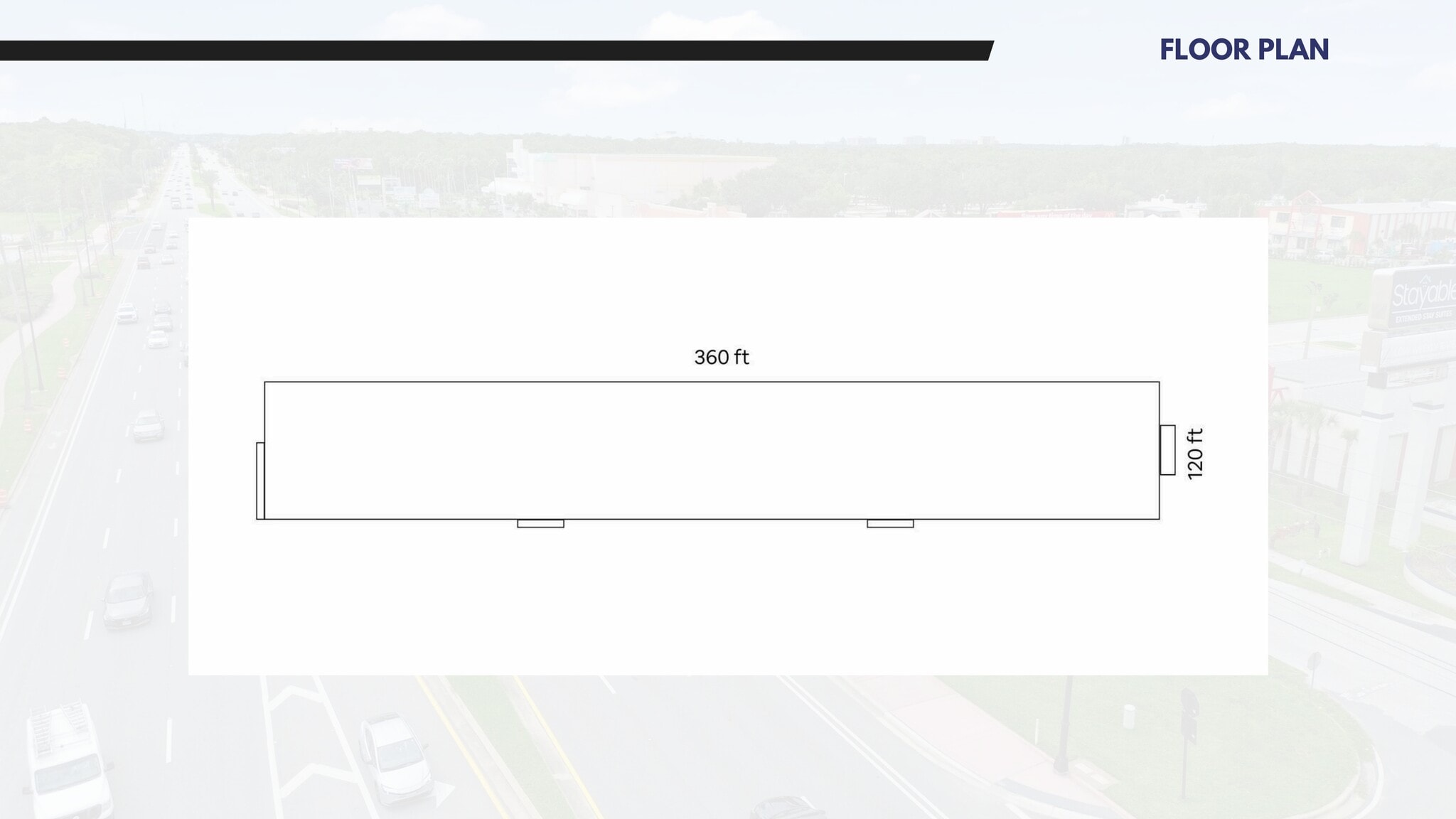 5403 W Irlo Bronson Memorial Hwy, Kissimmee, FL à louer Plan d’étage– Image 1 sur 4