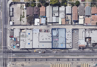 1420-1424 W Slauson Ave, Los Angeles, CA - VUE AÉRIENNE  vue de carte