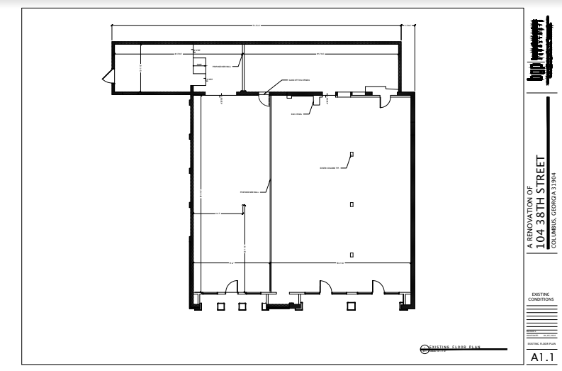 104 38th St, Columbus, GA à louer - Plan d’étage – Image 2 sur 5