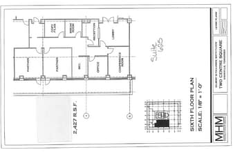 625 S Gay St, Knoxville, TN à louer Plan d’étage– Image 1 sur 1