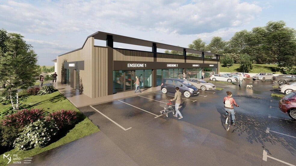 Local commercial dans Ussac à vendre - Photo de l’immeuble – Image 1 sur 2
