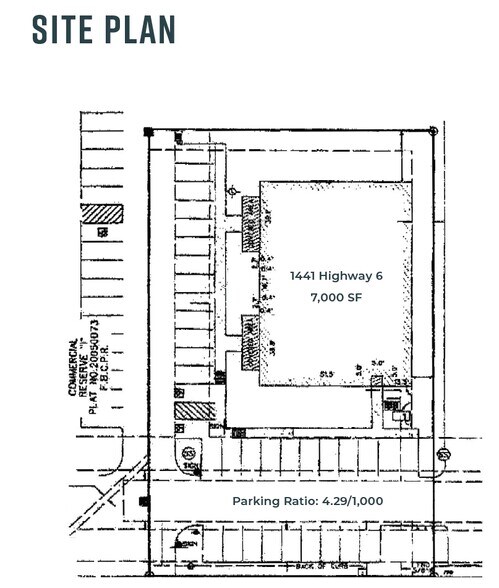 1441 Highway 6, Sugar Land, TX à louer - Plan de site – Image 3 sur 3