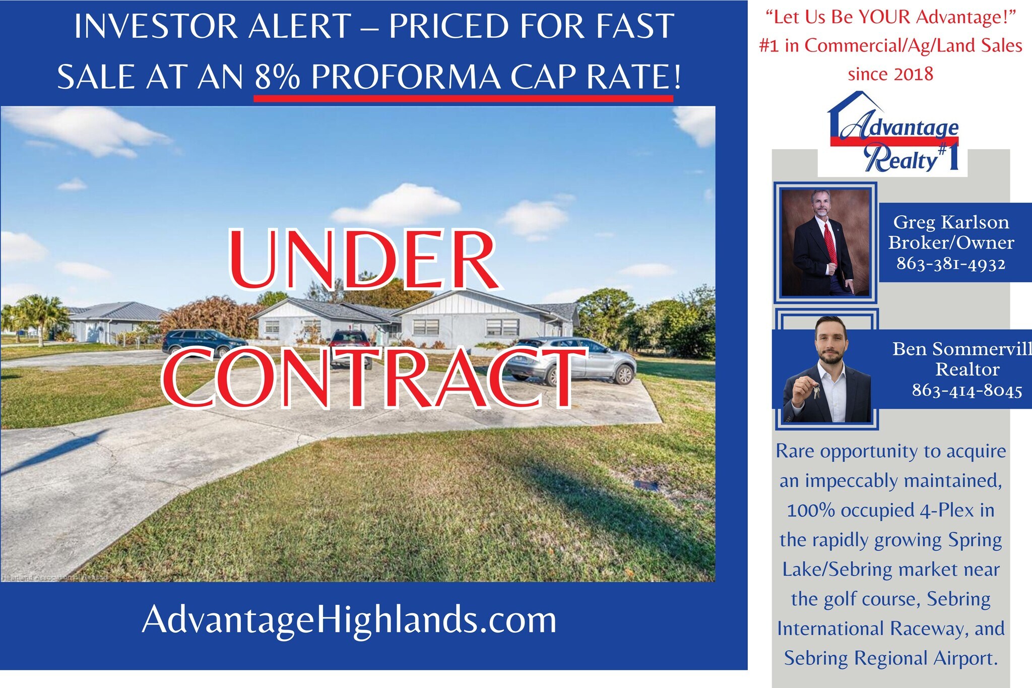 6213 Candler Ter, Sebring, FL à vendre Photo de l’immeuble– Image 1 sur 32