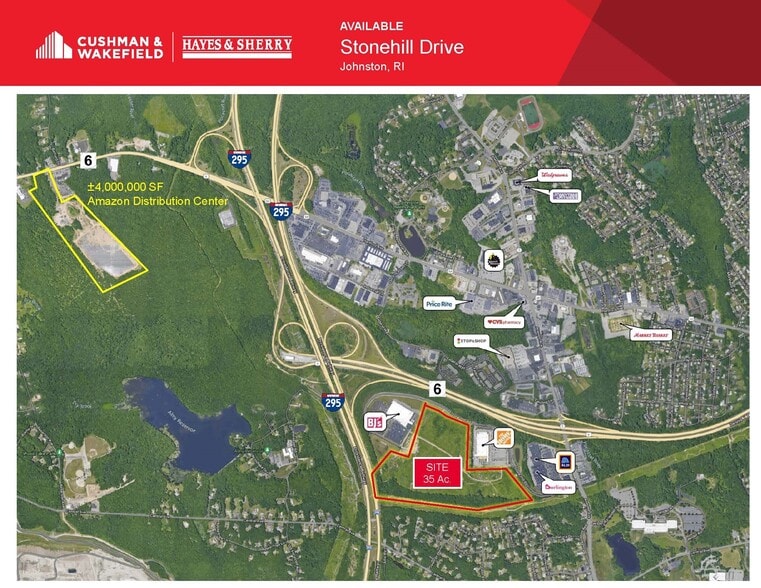Stonehill, Johnston, RI à vendre - Aérien – Image 2 sur 2