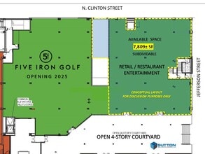 400 S Salina St, Syracuse, NY à louer Plan d’étage– Image 1 sur 2
