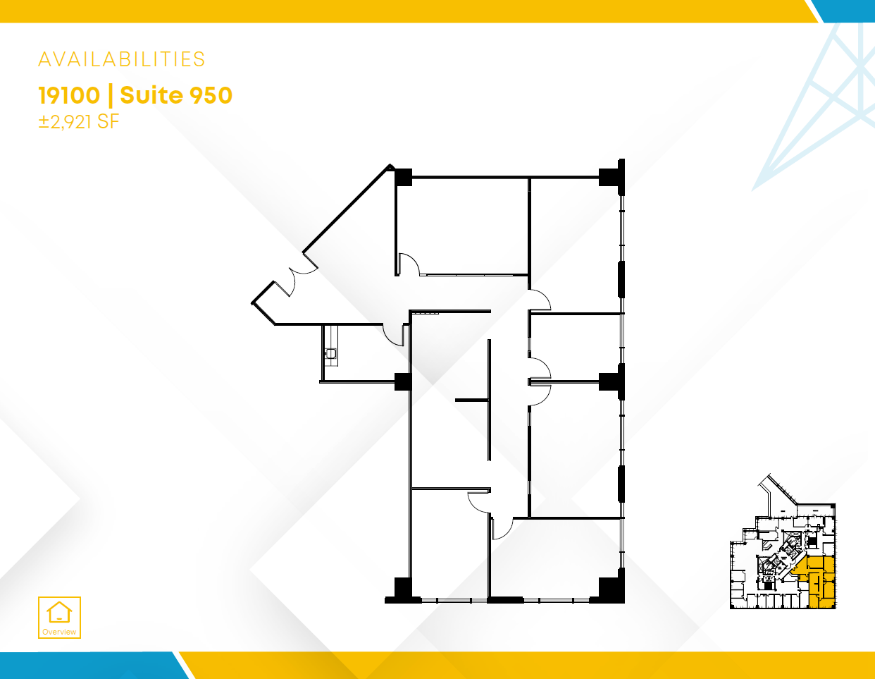 19100-19200 Von Karman Ave, Irvine, CA à louer Plan d’étage– Image 1 sur 2