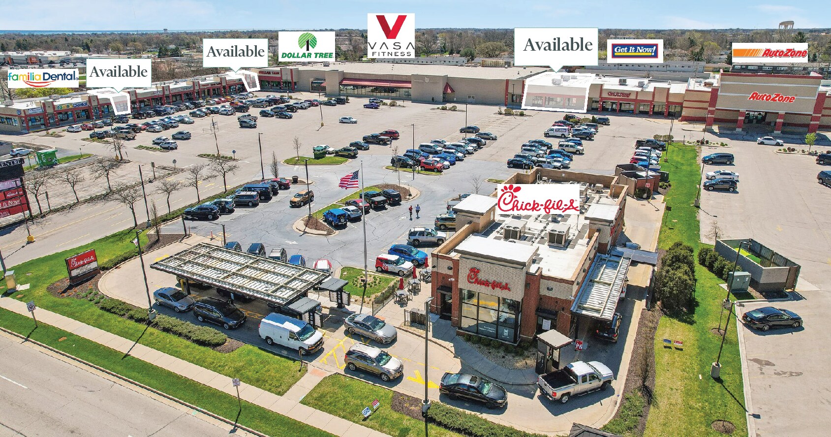 5201 Washington Ave, Mount Pleasant, WI à louer Photo de l’immeuble– Image 1 sur 4