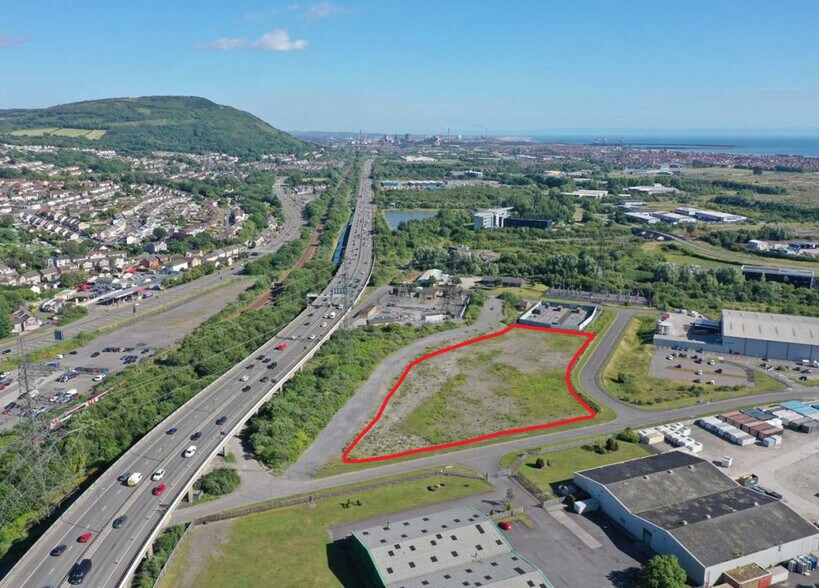 Brunel Way, Neath à vendre - Aérien – Image 2 sur 2