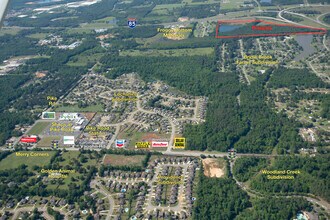 U.S. Hwy 80 Hwy, Pike Road, AL - Vue aérienne  vue de carte