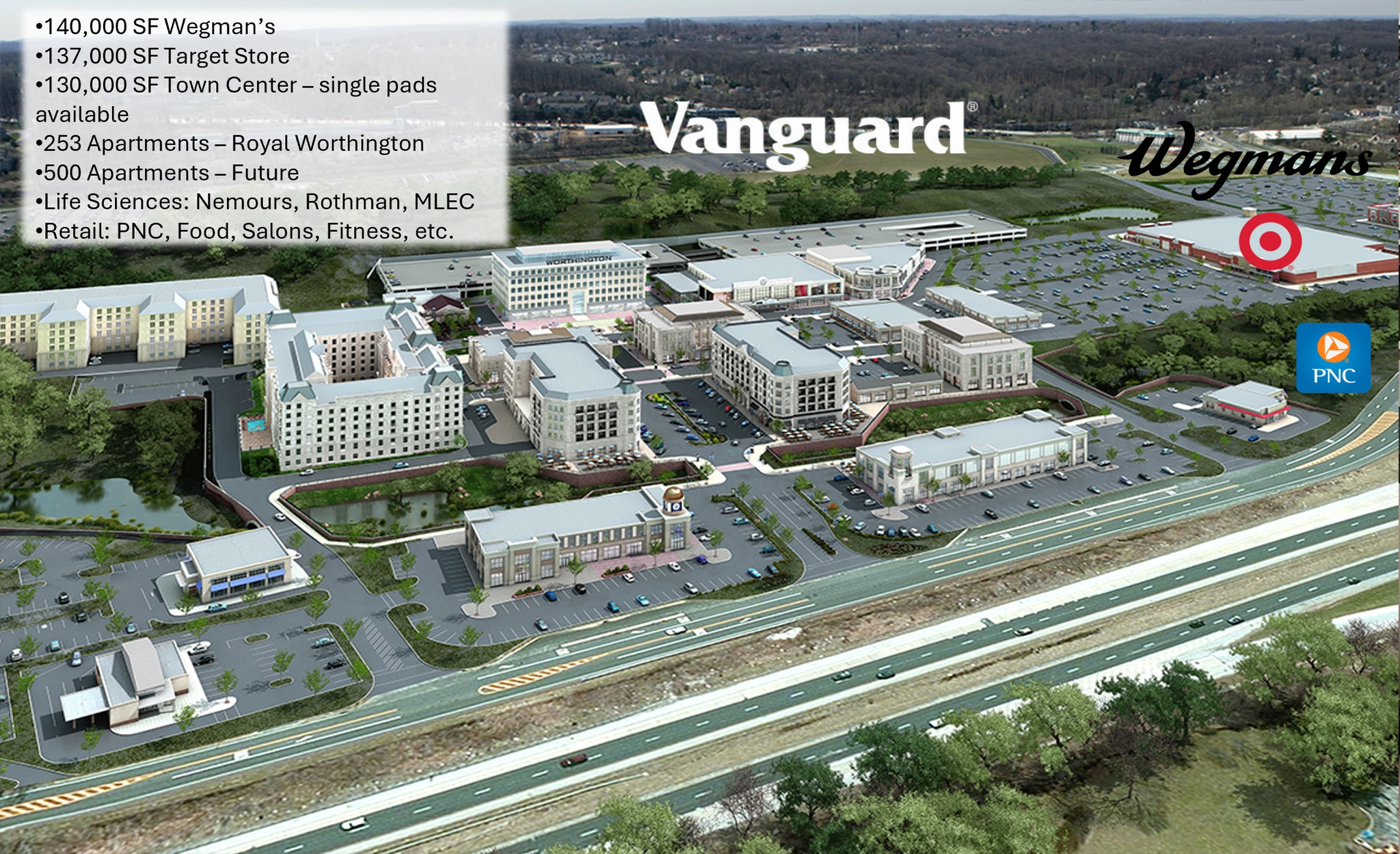 455 Carnegie Blvd, Malvern, PA à louer Plan de site– Image 1 sur 3