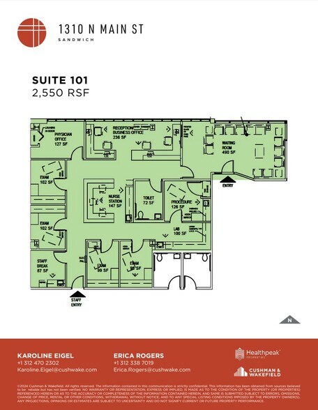 1310 Main St, Sandwich, IL à louer - Plan d’étage – Image 2 sur 3