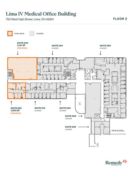 750 W High St, Lima, OH à louer - Plan d’étage – Image 3 sur 5