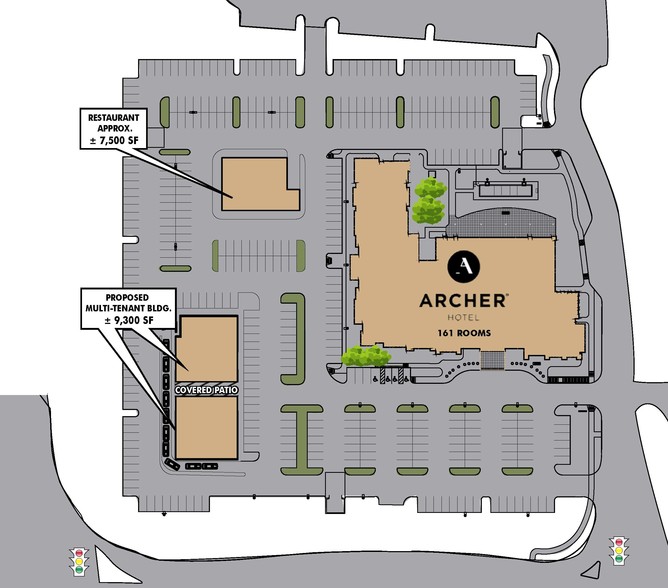 Park Ave, Florham Park, NJ à louer - Plan de site – Image 2 sur 2