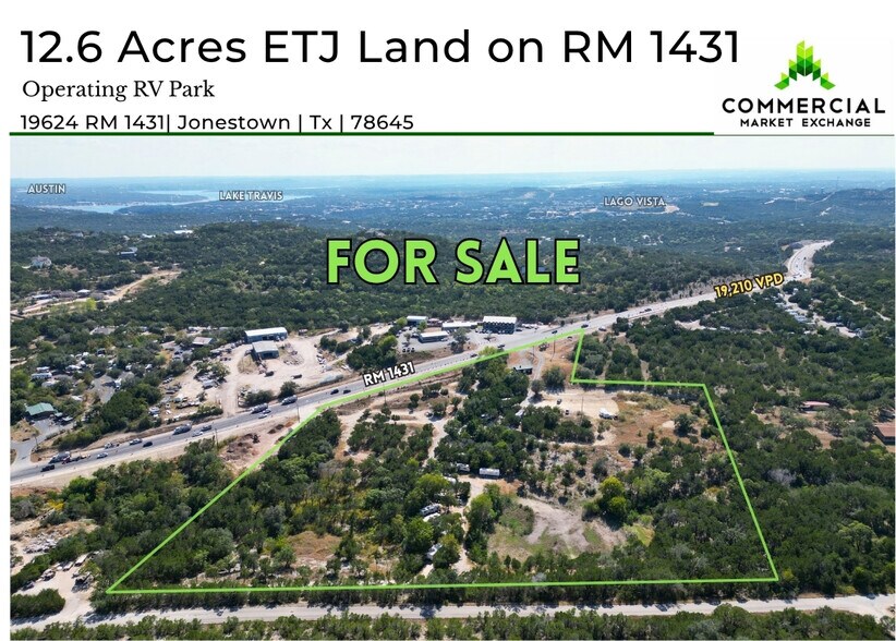 19624 Highway 1431, Jonestown, TX à vendre - Photo principale – Image 1 sur 11