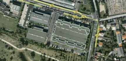 Bondy - Vue aérienne  vue de carte