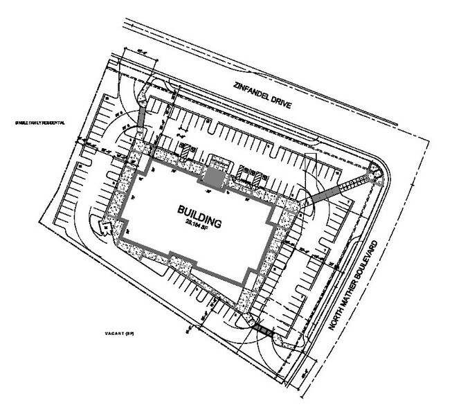 SW Zinfandel and N Mather Ave, Rancho Cordova, CA à vendre - Plan de site – Image 3 sur 7
