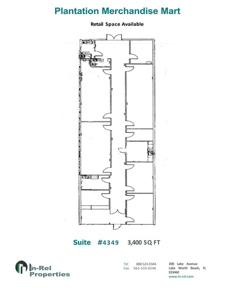 4301 W Sunrise Blvd, Plantation, FL à louer - Plan de site – Image 2 sur 19