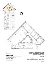 29355 Northwestern Hwy, Southfield, MI à louer Plan d’étage– Image 1 sur 1