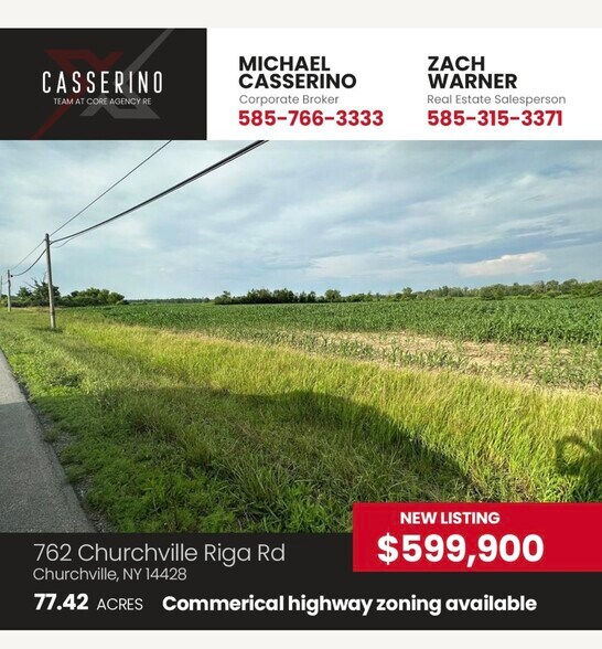 762 Churchville Riga, Churchville, NY à vendre - Photo de l’immeuble – Image 2 sur 5