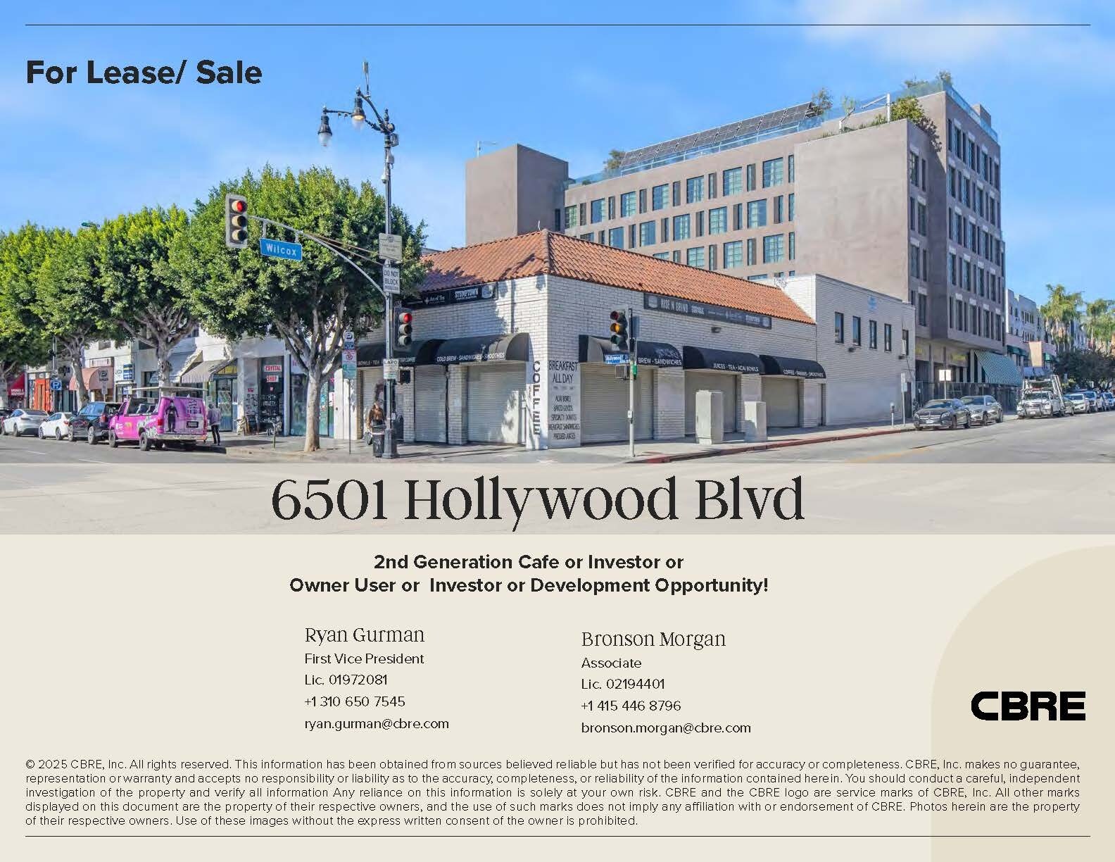 6501 Hollywood Blvd, Hollywood, CA à vendre Photo de l’immeuble– Image 1 sur 43