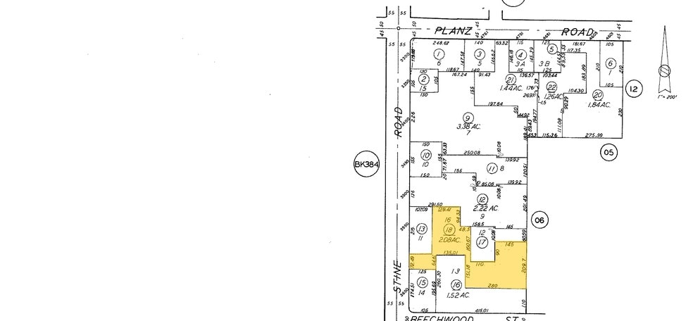 3570 Stine Rd, Bakersfield, CA à louer - Plan cadastral – Image 3 sur 3
