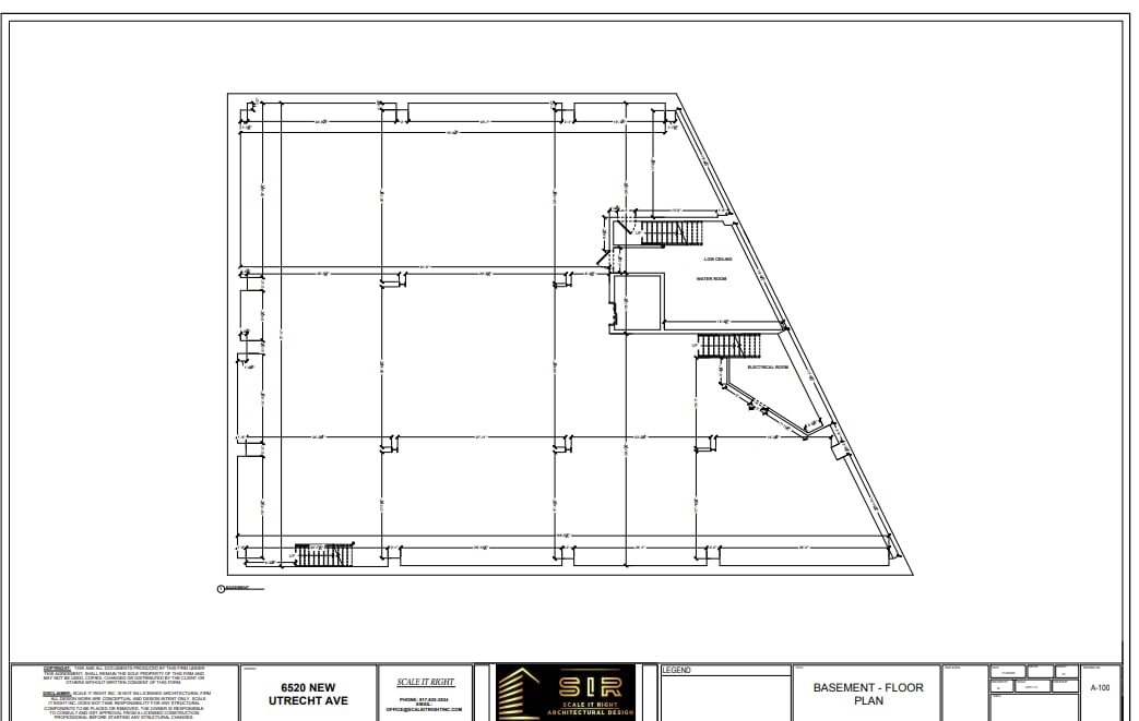 6520 New Utrecht Ave, Brooklyn, NY à louer Plan d’étage– Image 1 sur 3