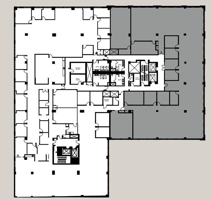 80 Rue Queen, Montréal, QC à louer Plan d’étage– Image 1 sur 1