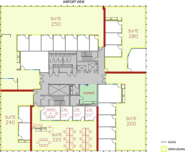 18600 Macarthur Blvd, Irvine, CA à louer Plan d’étage– Image 1 sur 1