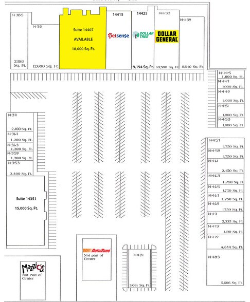 14407 NE 23rd St, Choctaw, OK à louer - Plan de site – Image 2 sur 28