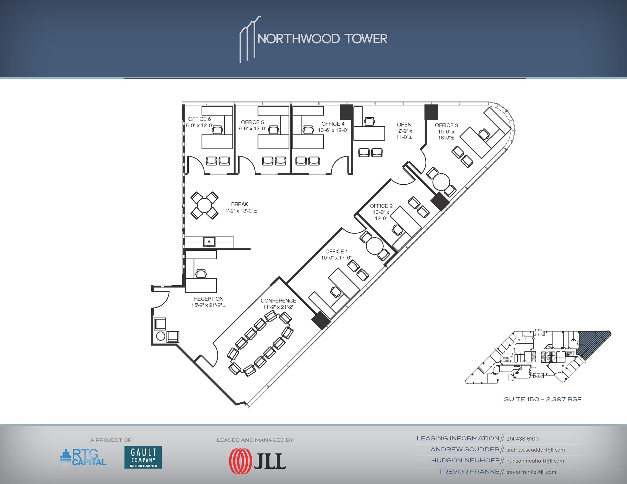 5757 Alpha Rd, Dallas, TX à louer Plan d’étage– Image 1 sur 1