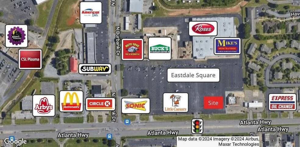 Atlanta Hwy at N Burbank Dr, Montgomery, AL à vendre - Aérien – Image 2 sur 3