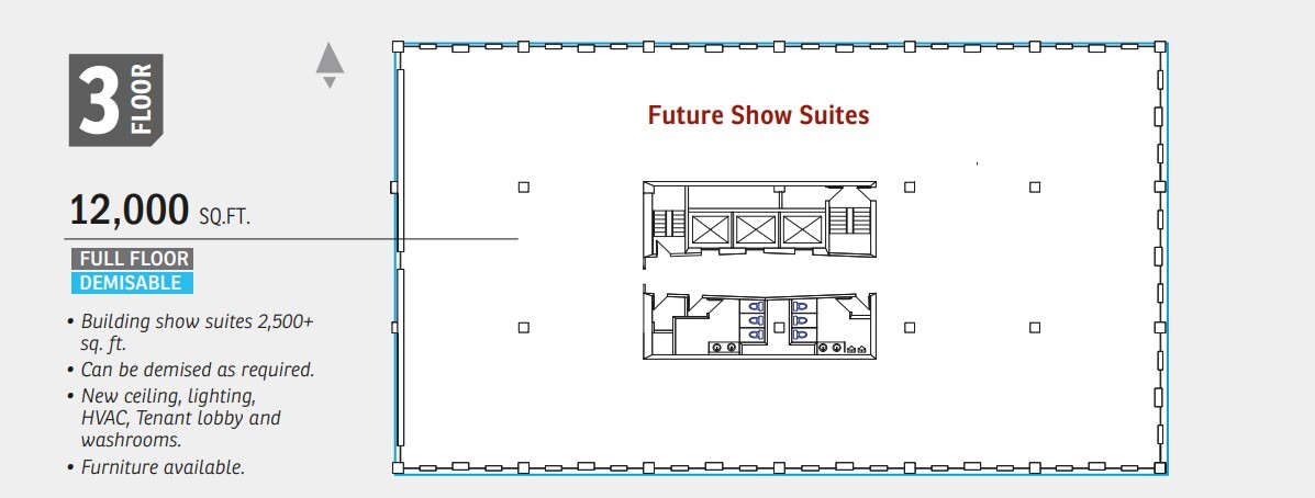 600 6 Ave SW, Calgary, AB à louer Plan d’étage– Image 1 sur 1