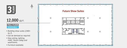 600 6 Ave SW, Calgary, AB à louer Plan d’étage– Image 1 sur 1