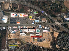 2231-2251 Old Brick Rd, Glen Allen, VA - VUE AÉRIENNE  vue de carte