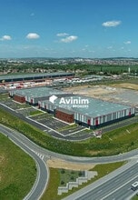 Le Thillay - VUE AÉRIENNE  vue de carte