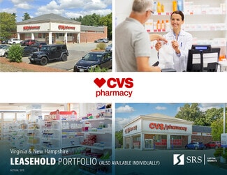 Plus de détails pour CVS Leasehold Portfolio | VA & NH – Local commercial à vendre