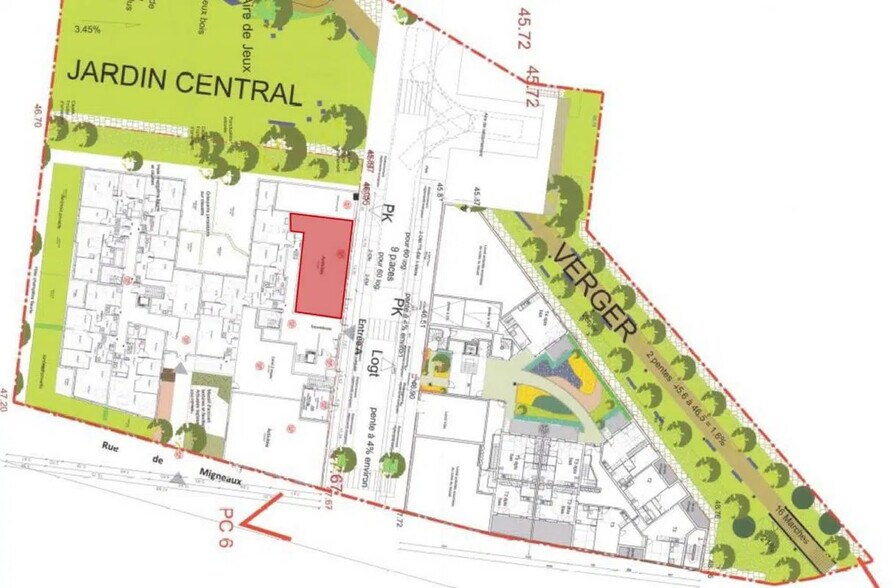 Local commercial dans Poissy à louer - Plan d’étage – Image 2 sur 3