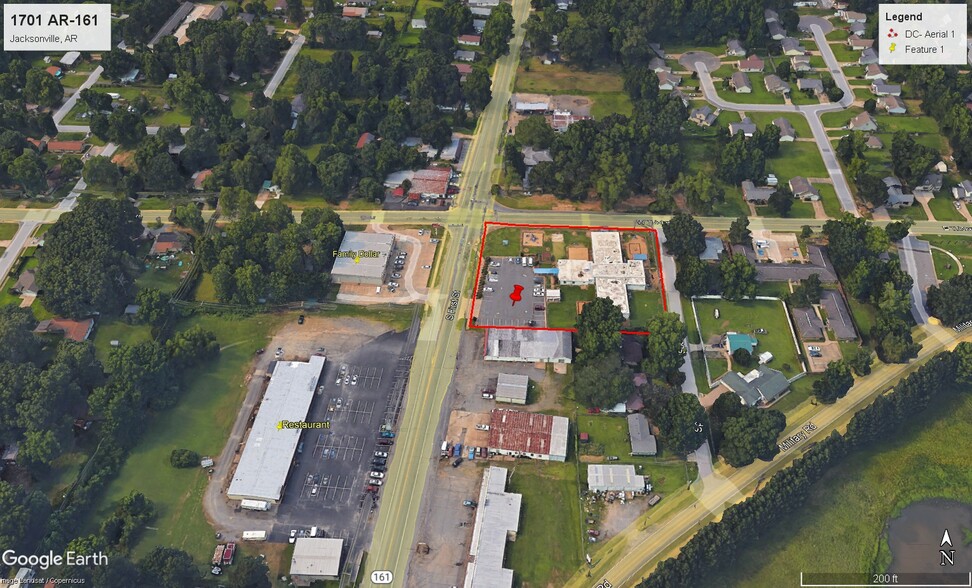 1701 S Highway 161, Jacksonville, AR à vendre - Aérien – Image 1 sur 4