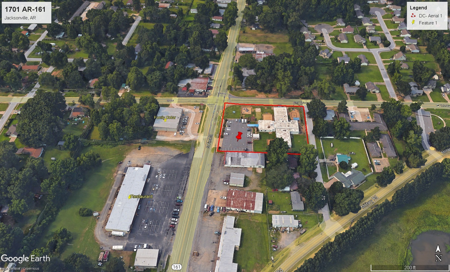 1701 S Highway 161, Jacksonville, AR à vendre Aérien– Image 1 sur 5