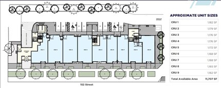 2301-2337 152 St, Surrey, BC à louer Plan d’étage– Image 2 sur 2