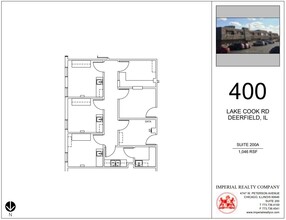 400 Lake Cook Rd, Deerfield, IL à louer Plan d’étage– Image 1 sur 7