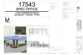 17543 Roberts Rd, Hockley, TX à louer Plan de site– Image 1 sur 2