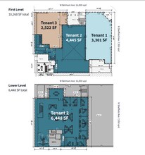 1001 W Belmont Ave, Chicago, IL à louer Plan d’étage– Image 2 sur 2
