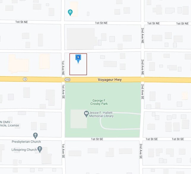 101 E Main St, Crosby, MN à vendre - Plan cadastral – Image 2 sur 2
