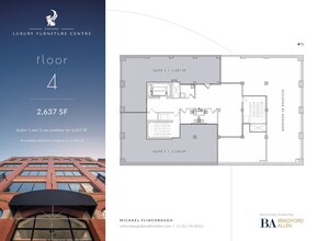 371 W Ontario St, Chicago, IL à louer Plan d’étage– Image 1 sur 2