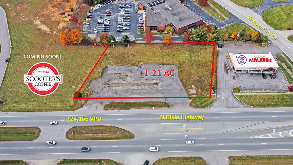 4897 N Dixie Hwy, Elizabethtown, KY à vendre - Aérien – Image 1 sur 7